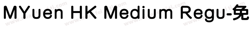 MYuen HK Medium Regu字体转换